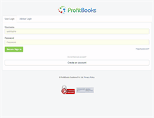 Tablet Screenshot of profitbookshq.com